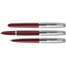 Ручка перьевая PARKER 51 CORE Burgundy F сталь нержавеющая LR RF2123496